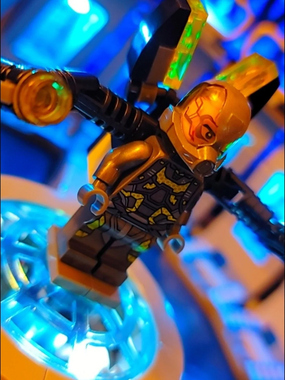 Yellow Jacket Minifigure Lego Compatible